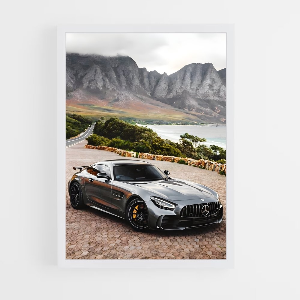Poster L'Escapade Ébène – affiche Mercedes (vue 3)